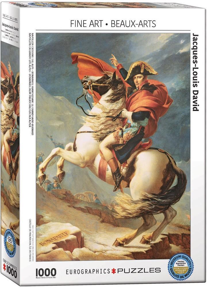 Napoleon Crossing the Alps Puzzel (1000 stukjes) |, Hobby en Vrije tijd, Denksport en Puzzels, Nieuw, Verzenden