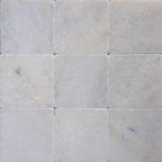 Wit Marmer Anticato 10X10X1, Getrommeld / Verouderd P/M², Ophalen of Verzenden, Nieuw