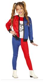 Harley Quinn Kostuum Kind, Kinderen en Baby's, Carnavalskleding en Verkleedspullen, Nieuw, Verzenden