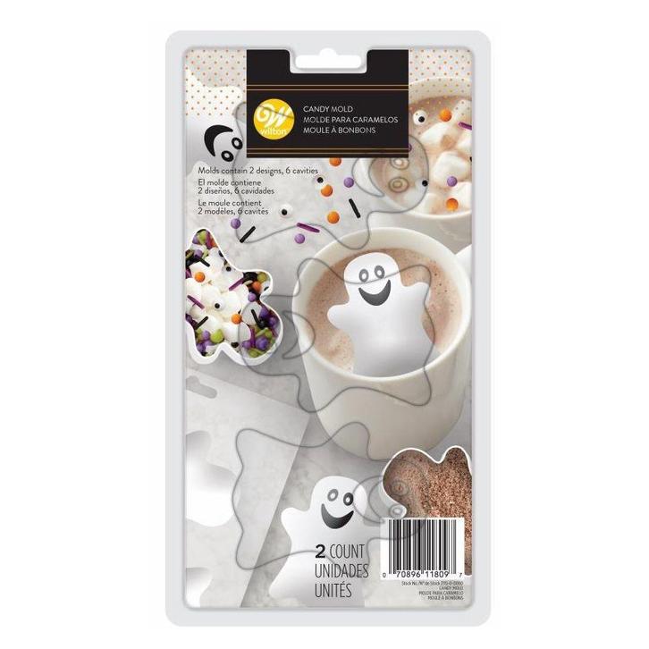 Wilton Plastic Bonbonvorm Choco Bomb Spook Set/2**, Hobby en Vrije tijd, Taarten en Cupcakes maken, Nieuw, Verzenden