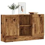 vidaXL Dressoir 120x30,5x70 cm bewerkt hout oud houtkleurig, 100 tot 150 cm, Verzenden, Nieuw, 25 tot 50 cm
