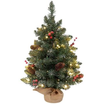 Kunstkerstboom, 86 Takken, 50 Warmwitte LEDs, Sneeuwpunten, beschikbaar voor biedingen