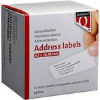 Label etiket quantore dk-22205 62mmx30.48m wt | Rol a 30 met, Ophalen of Verzenden