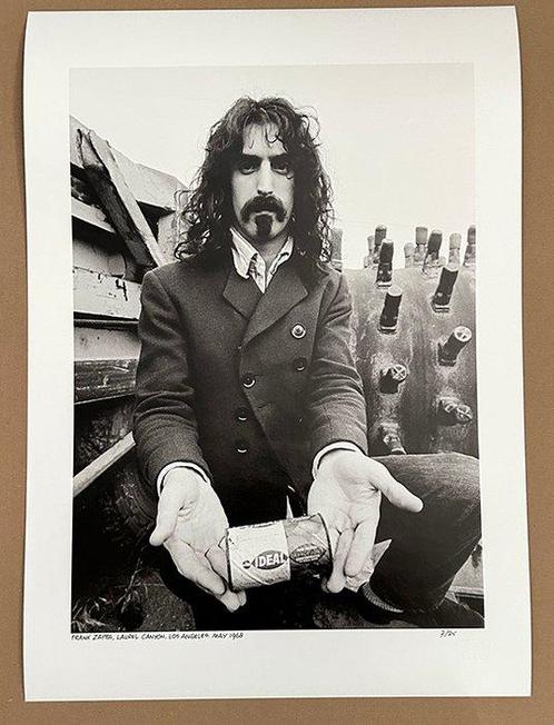 Baron Wolman (1937-2020) - Frank Zappa, Laurel Canyon, Los, Antiek en Kunst, Kunst | Schilderijen | Modern
