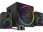 Speedlink Gravity Carbon RGB 2.1 Subwoofer Speaker System -, Audio, Tv en Foto, Luidsprekers, Verzenden, Zo goed als nieuw