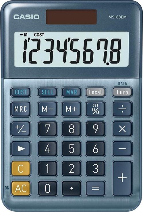 Casio Casio - Bureaurekenmachine - MS-88EM, Zakelijke goederen, Partijgoederen en Retail | Verpakking en Verzending, Ophalen of Verzenden