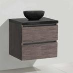 Badmeubel Trend Dynasty 60 Cm Met natuurstenen waskom (4, Huis en Inrichting, Badkamer | Badkamermeubels, Ophalen of Verzenden