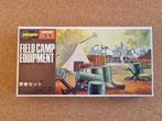 Hasegawa MB-031 Field Camp Equipment 1:72, Hobby en Vrije tijd, Modelbouw | Figuren en Diorama's, Verzenden, Nieuw