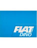 1967 FIAT DINO COUPE BROCHURE DUITS, Nieuw, Author