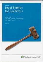 Legal English for bachelors, 9789001701307, Zo goed als nieuw, Studieboeken, Verzenden