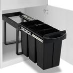 vidaXL Inbouwprullenbak uittrekbaar soft-close 36 L, Huis en Inrichting, Verzenden, Nieuw