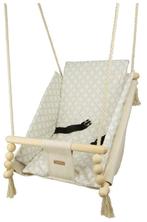 Babywiegschommel - max. 20 kg - creme, cremediamanten, Ophalen of Verzenden, Nieuw