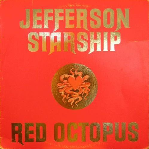 LP gebruikt - Jefferson Starship - Red Octopus, Cd's en Dvd's, Vinyl | Rock, Zo goed als nieuw, Verzenden