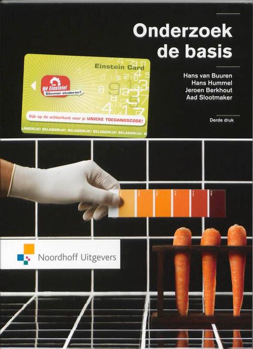 Onderzoek de basis / Leerboek 9789001765521 Hans van Buuren, Boeken, Wetenschap, Zo goed als nieuw, Verzenden