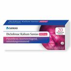 Sanias Diclofenac Kalium 12,5 mg 20 tabletten, Nieuw, Verzenden