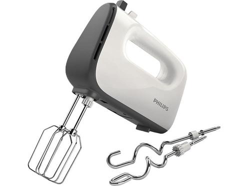 Philips -  Handmixer - Wit, Witgoed en Apparatuur, Keukenmixers, Nieuw, 3 snelheden of meer, Vaatwasserbestendig, Verzenden