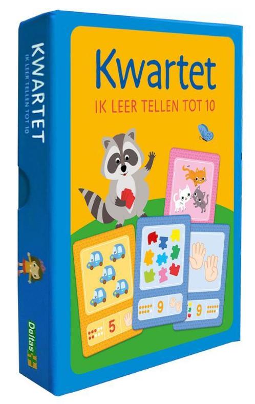 Kwartet - Ik leer tellen van 1 tot 10 9789044767933 ZNU, Boeken, Overige Boeken, Gelezen, Verzenden