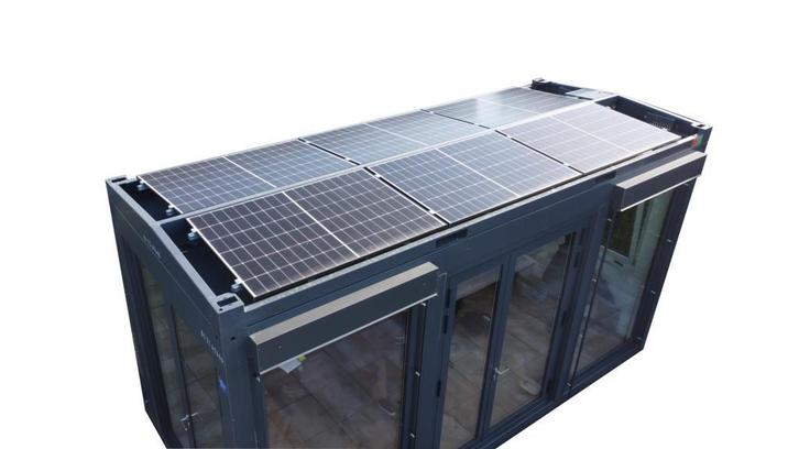 Ecologische Duurzame Bouwkeet met Zonnepanelen -Plug en Play, Zakelijke goederen, Machines en Bouw | Keten en Containers