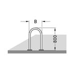 Fietsbeugel fietsenrek Wenen met slot oog, Fietsen en Brommers, Nieuw