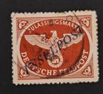Duitse Rijk - Bezetting van Zara 1944 - Inselpost Fieldpost, Gestempeld