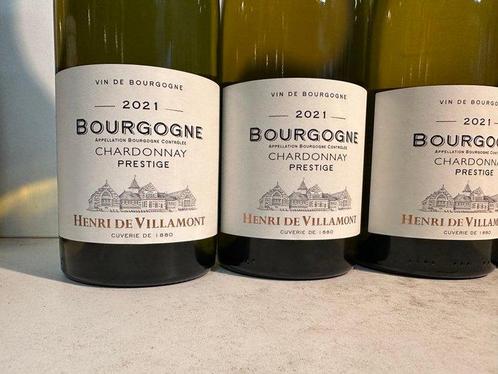 2021 Henri de Villamont Bourgogne Chardonnay Prestige -, Verzamelen, Wijnen