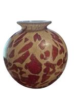 Degué(?) - Vaas - boule - Glas - Art Deco, Antiek en Kunst, Antiek | Glas en Kristal