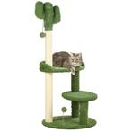 Kattenboom - Speelse Kater - 2 niveaus - Klimtouw - Grijs, Dieren en Toebehoren, Katten-accessoires, Ophalen of Verzenden, Nieuw