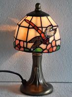 Lamp - Tiffany - Stijl - Glas / glas en lood / brons kleur /