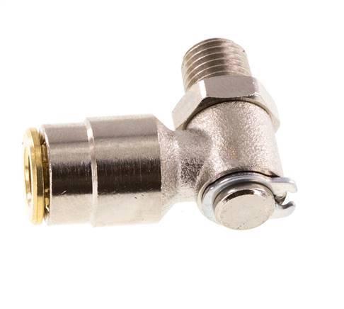 6mm x M 8 x 1 (conical) 90 graden L-verbinding Messing, Doe-het-zelf en Verbouw, Overige Doe-het-zelf en Verbouw, Nieuw, Verzenden