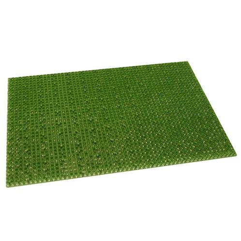 Intrada Nederland Groene deurmat - kunststof - vuilafschr..., Tuin en Terras, Deurmatten, Nieuw, Ophalen of Verzenden