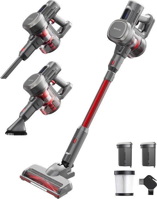 2dekans | Auronic Steelstofzuiger - Draadloos - Zonder Zak -, Witgoed en Apparatuur, Stofzuigers, Gebruikt, Ophalen of Verzenden