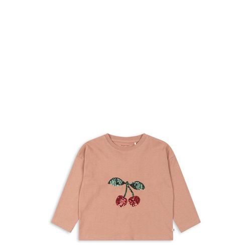 Lin Longsleeve Tee GOTS: Duurzaam en Trendy voor Kinderen, Kinderen en Baby's, Kinderkleding | Maat 104, Meisje, Nieuw, Trui of Vest