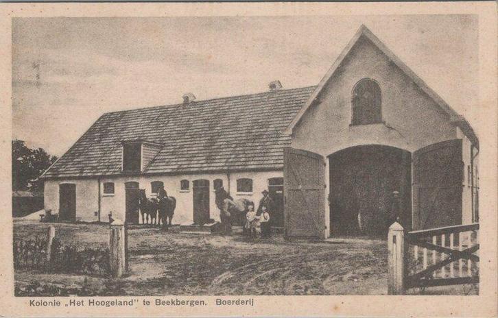 BEEKBERGEN - Kolonie Het Hoogeland te Beekbergen. Boerderij, Verzamelen, Ansichtkaarten | Nederland, Verzenden