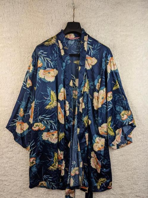 Hunkemöller floral satin kimono, Kleding | Dames, Pyjama's, Nieuw, Verzenden