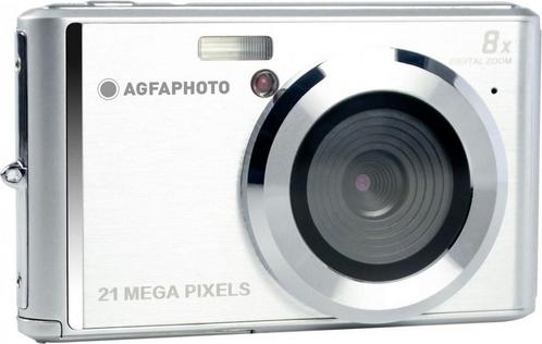 AgfaPhoto DC5200 Digitale Compact Camera - Zilver (In doos), Audio, Tv en Foto, Fotocamera's Digitaal, Zo goed als nieuw, Verzenden
