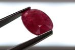 Zonder Minimumprijs Robijn - 3.43 ct - Lotus Gemology -, Nieuw
