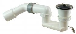 PVC douchebak-sifons 11/2 wit, Doe-het-zelf en Verbouw, Sanitair, Ophalen of Verzenden
