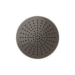Ronde Hoofddouche Herzbach Living Spa 25 cm Zwart, Ophalen of Verzenden, Nieuw