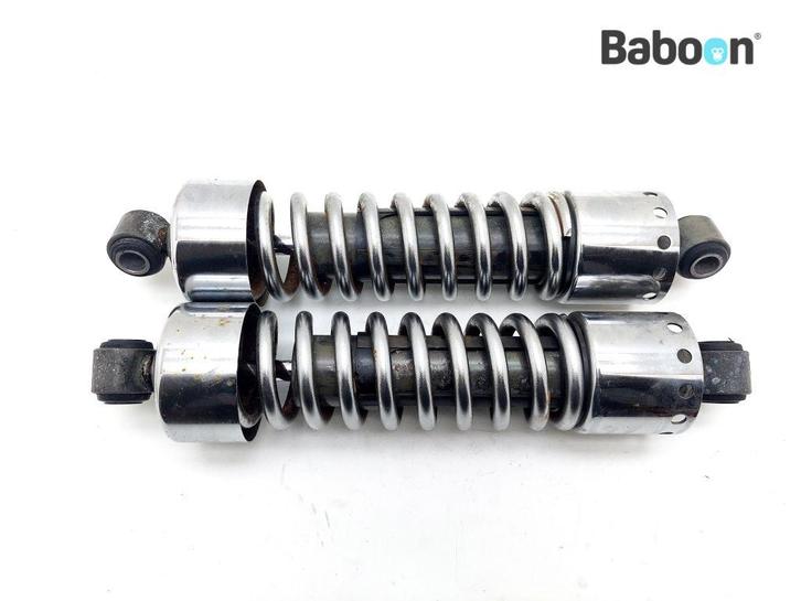 Achter Schokbreker Set Harley-Davidson FXDB Dyna Street Bob, Motoren, Onderdelen | Harley-Davidson, Gebruikt, Verzenden