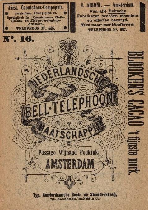 Officieele Gids der Nederlandsche Bell-Telephoon, Boeken, Overige Boeken, Gelezen, Verzenden