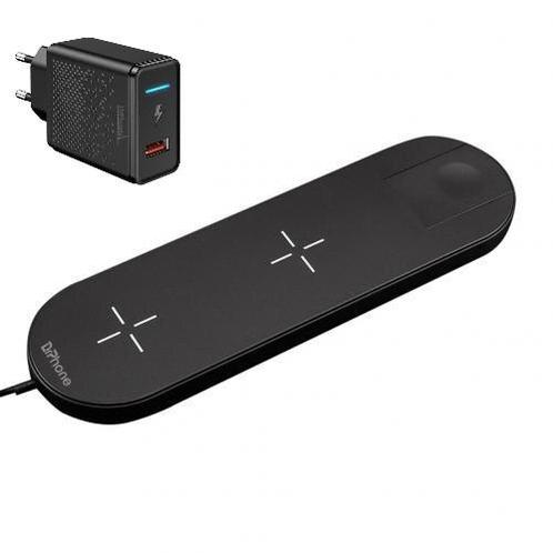 DrPhone Wicharge3 10W Qi Draadloze oplader – Geschikt voor S, Computers en Software, Dockingstations, Verzenden