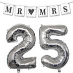 Mr and Mrs Always and Forever set 25 jaar zilver, Hobby en Vrije tijd, Feestartikelen, Nieuw, Versiering, Geboorte of Huwelijk