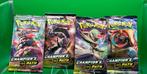 Pokémon - 4 Booster pack - Sword & Shield - Champions Path, Hobby en Vrije tijd, Verzamelkaartspellen | Pokémon, Nieuw