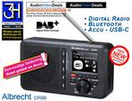 DAB+ digitale radio Eenvoudige bediening Goed geluid Accu, Ophalen of Verzenden, Nieuw, Radio
