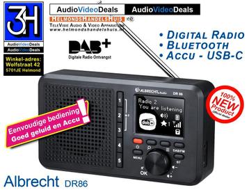 DAB+ digitale radio Eenvoudige bediening Goed geluid Accu beschikbaar voor biedingen