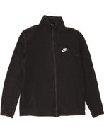 NIKE Mens Tracksuit Top Jacket Medium Black Cotton, Verzenden, Nieuw