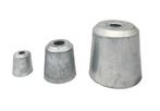 Allpa Aluminium Anode voor Dopmoer, As Diameter 20mm-60mm-As, Nieuw, Ophalen of Verzenden