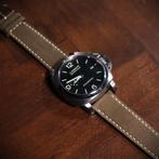 Horlogeband lamsleder Cleveland Brown, Sieraden, Tassen en Uiterlijk, Verzenden, Nieuw