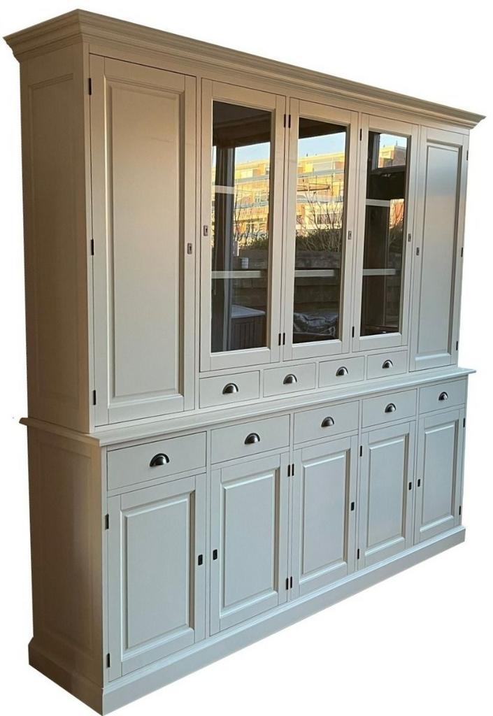 Buffetkast parelwit Lelystad 265 x 235cm, Huis en Inrichting, Kasten | Buffetkasten, Ophalen of Verzenden