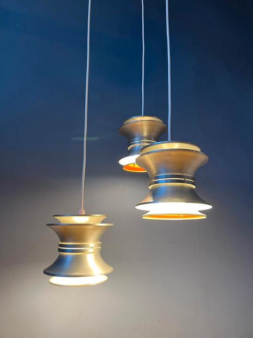 Space Age Lakro Cascade Pendant Light | Midcentury Modern La, Huis en Inrichting, Lampen | Hanglampen, Nieuw, Ophalen of Verzenden